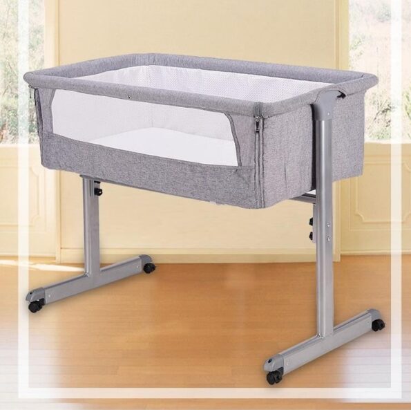 Lit Cododo avec moustiquaire Gris-16183