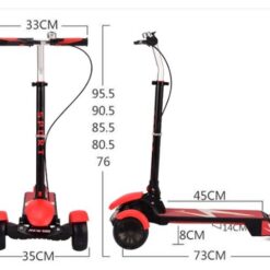 Trottinette Scooter MKW688 LED-16930