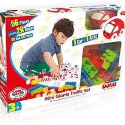 DOLU Mini Giants Traffic Set with Blocks