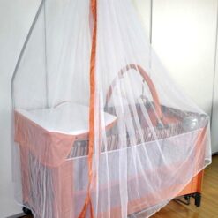 Lit Parc MonBébé + plan a langer + mobilo + voile-19623