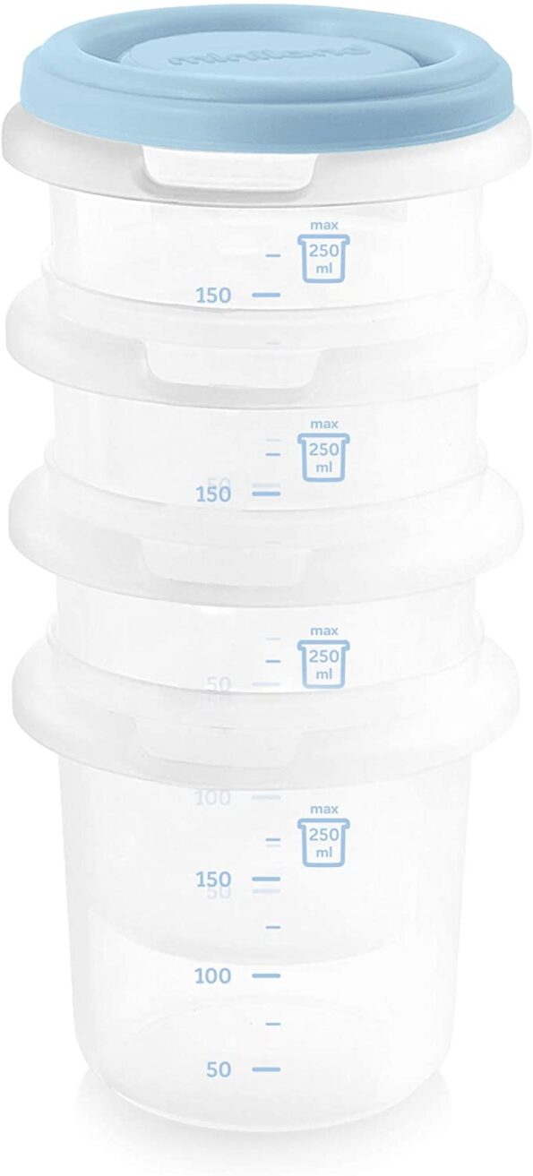 Set de 4 Pot de conservation Bleu – Miniland-16408