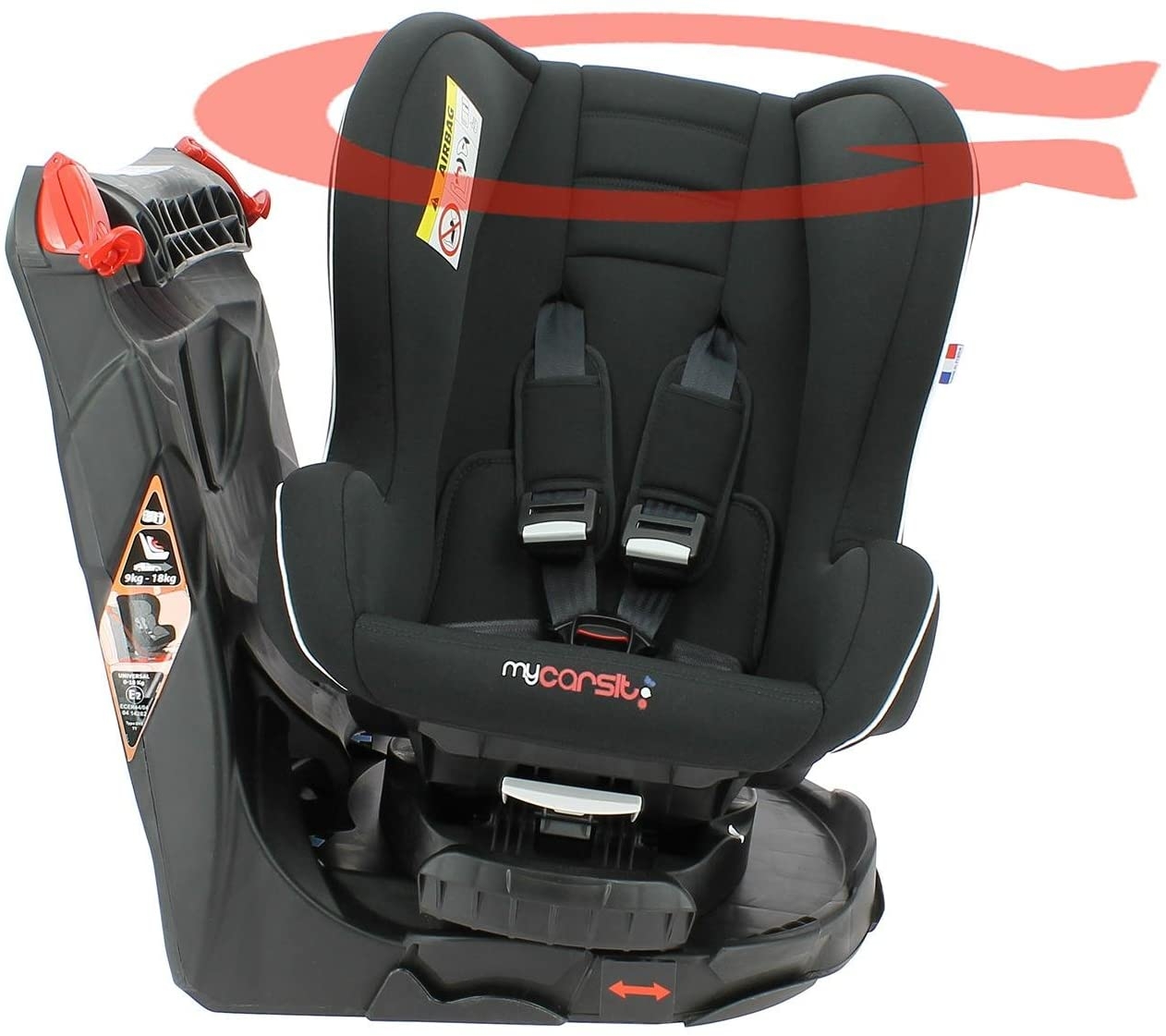 siège auto pivotant isofix platinum groseille groupe 0+/1 Maroc