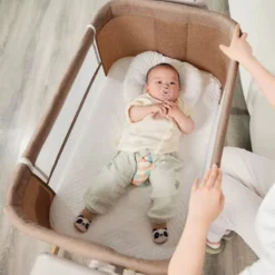 Lit Bébé Électrique 5 en 1 Coolbaby – Cododo, Balancelle, Parc, Bluetooth & Télécommande