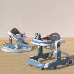 youpala trotteur multifonction musical bleu