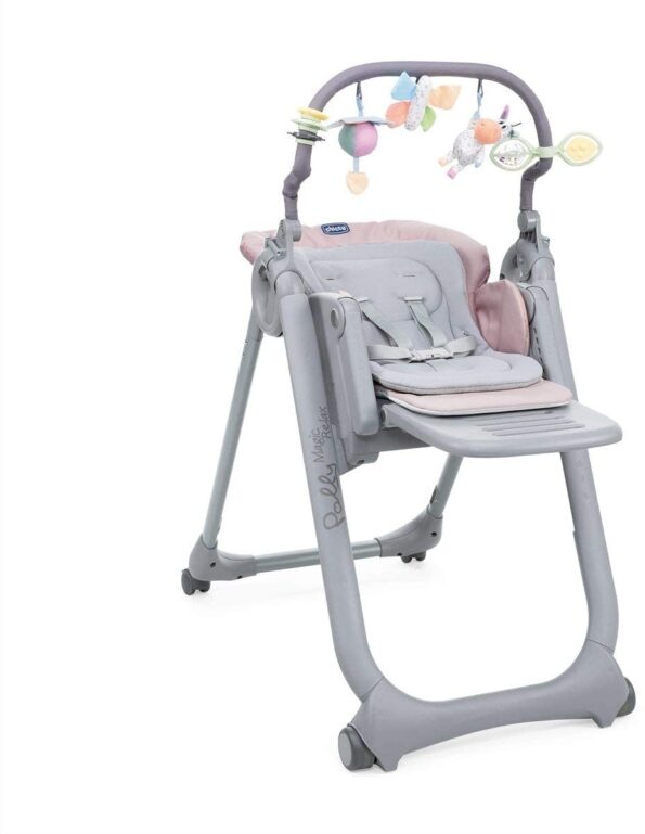 Chaise Haute Polly Magic Relax - 4 Roues - Chicco-18790