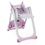 chicco chaise haute rose miss pink