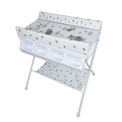 Table à langer et de change avec baignoire pliable multifonctions B020 - monbébé