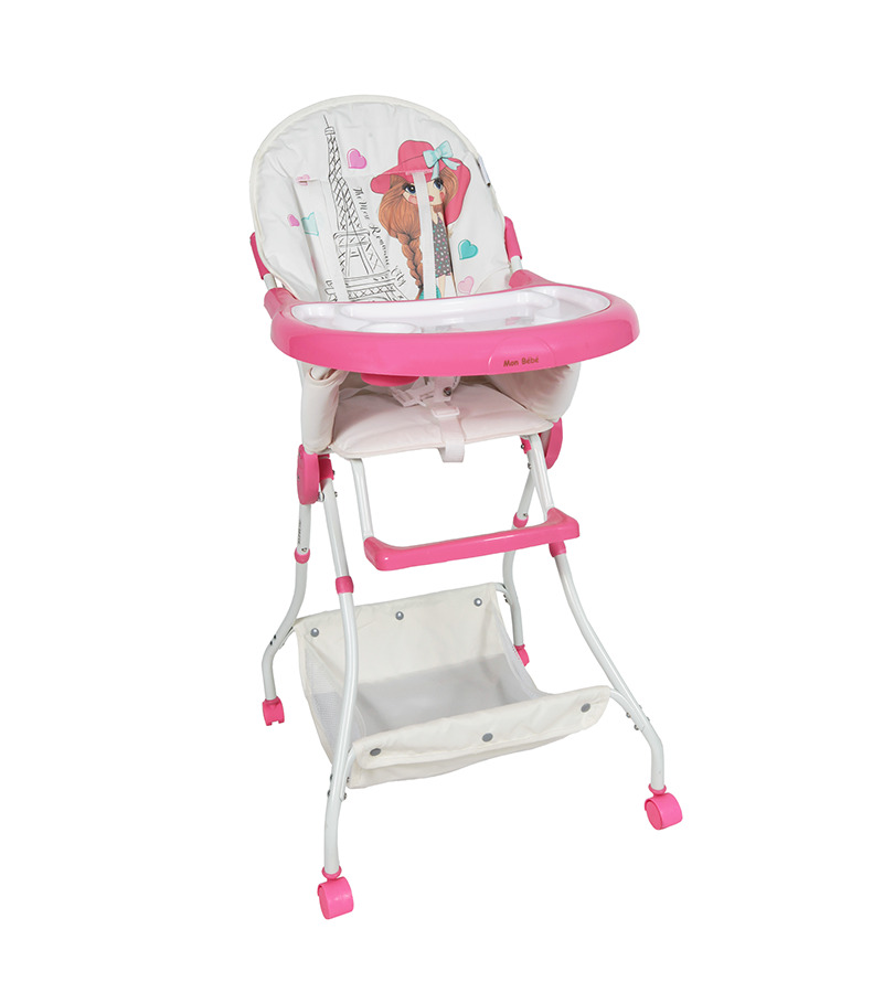 Chaise haute bébé compacte BHC03 - monbebe - Allobebe Maroc