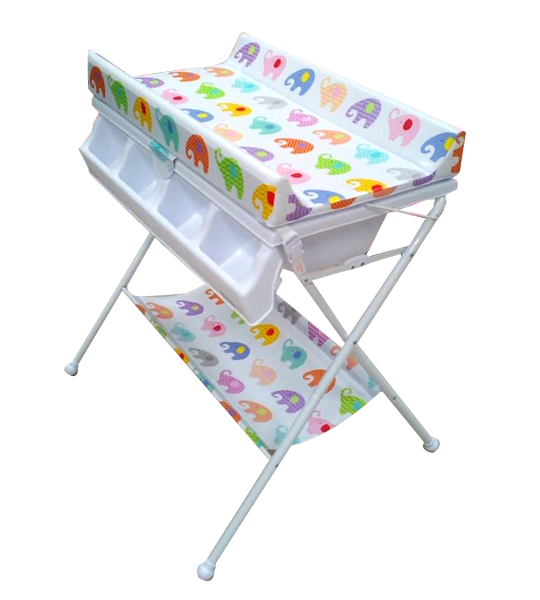 Table à langer pliable avec baignoire ref 4 - Monbébé - CasaKids