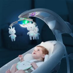 Balancelle & relax 2en1 Teddy Bear - Ingenuity-17905