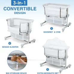Berceau Cododo Next2Me deluxe