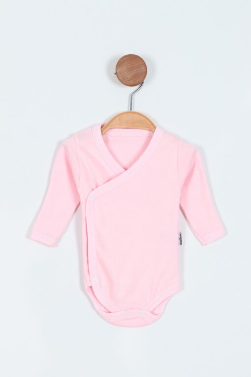 Body Croisé en Coton avec Moufles Intégrées - Douceur extrême