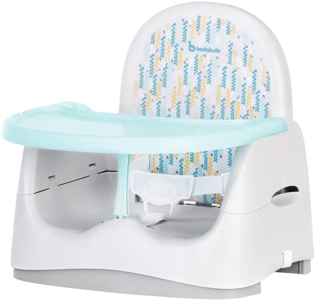 Rehausseur Chaise Haute Bleu Bébé Buki