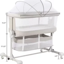 Berceau Cododo Next2Me deluxe Creme