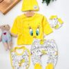 Pack naissance 5 Pcs 100 % coton - Tweety