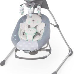 Balancelle & relax 2en1 Teddy Bear - Ingenuity-17904