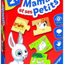 Maman et ses petits- Découverte des animaux- A partir de 2 ans