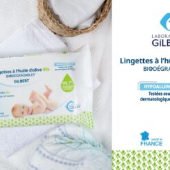 Lingettes à l’huile d’olive Bio - Gilbert-18490
