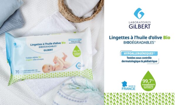 Lingettes à l’huile d’olive Bio – Gilbert-18490