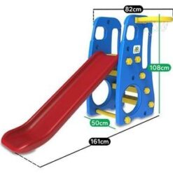 Toboggan 2en1 Jumbo Slide Bleu-17791