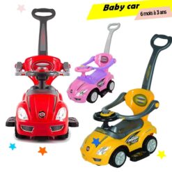 Baby car deluxe avec pare soleil