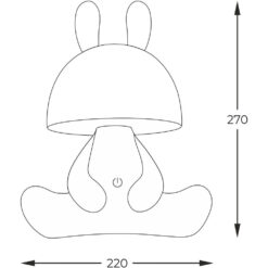 dimension lampe led
