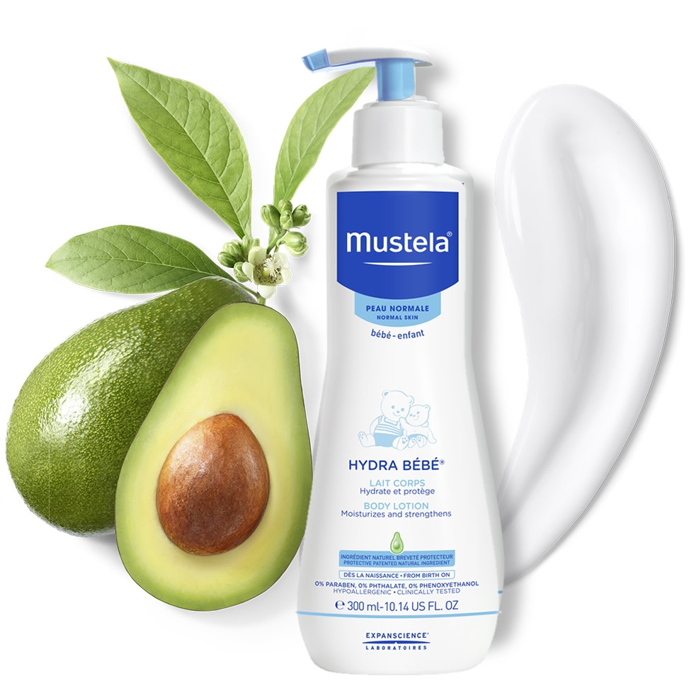 Mustela Lait Corps Hydra Bébé à l'Avocat 300ML