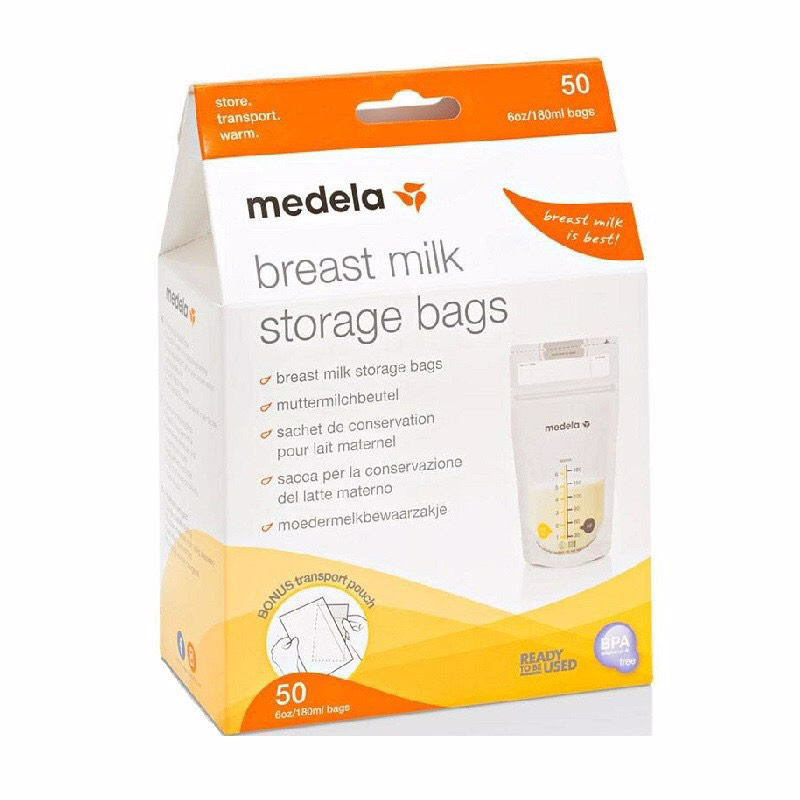 Sachets de conservation pour lait maternel 50Pcs - Medela