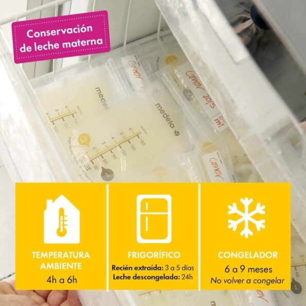 Sachets de conservation pour lait maternel 25Pcs - Medela-19435