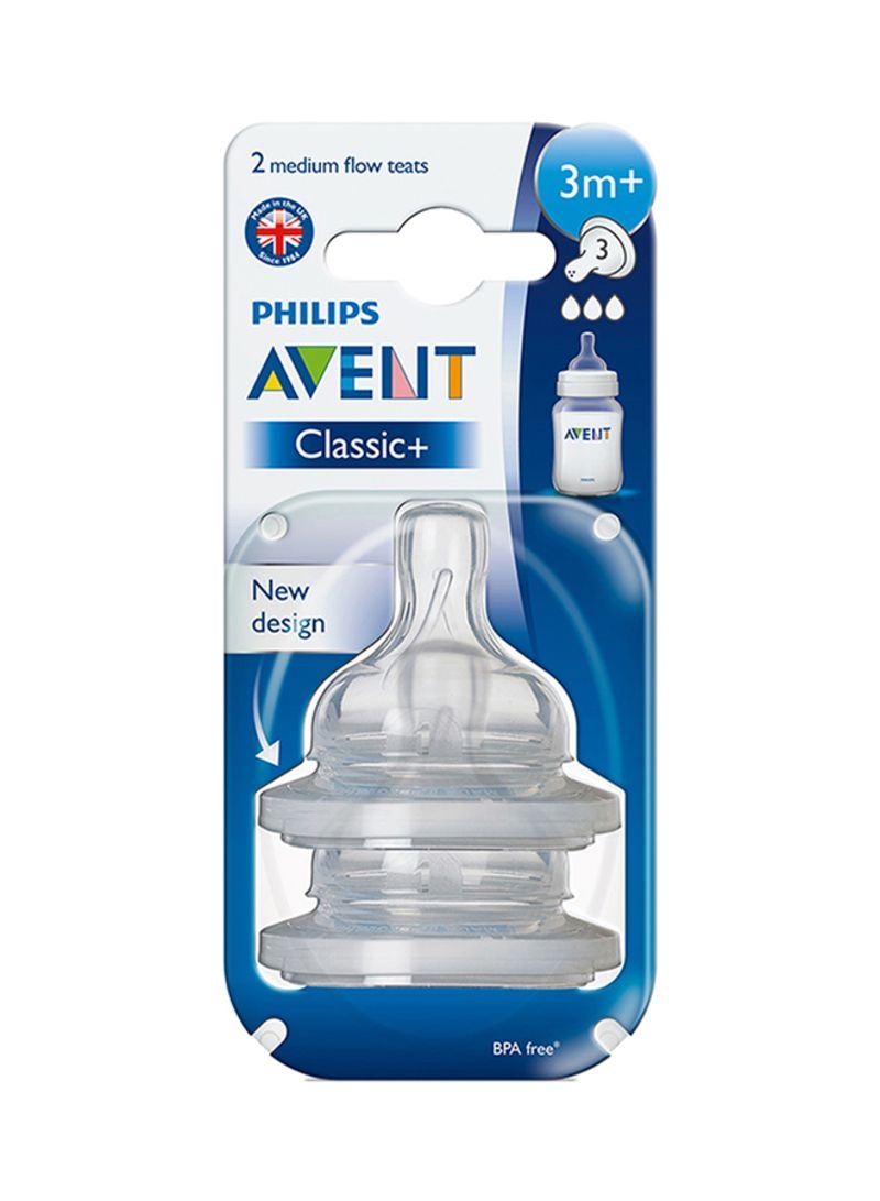 Lot de 2 Tétines Classic Philips Avent - Allobebe Maroc