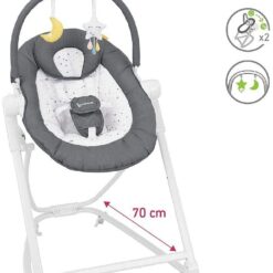 transat en hauteur bébé