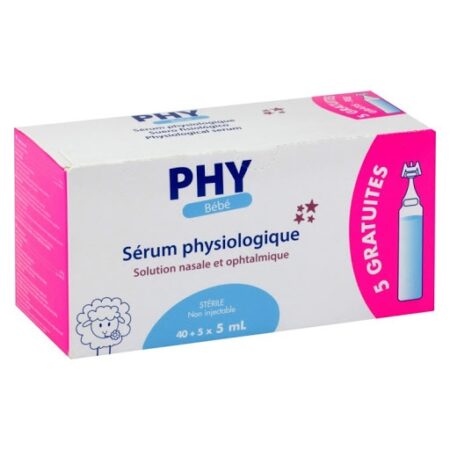 Sérum physiologique 5ml bébé gilbert