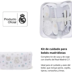 Trousse de Toilette Bébé Miniland Baby Kit Real Madrid