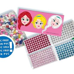 Perles à repasser Princesses avec diamants - Beedz -20400