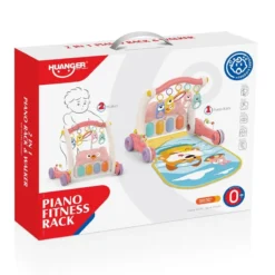 carton Trotteur 2-en-1 Piano Fitness Huanger