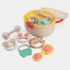 Set de 14 Hochets et Anneaux de Dentition Huanger est un coffret complet