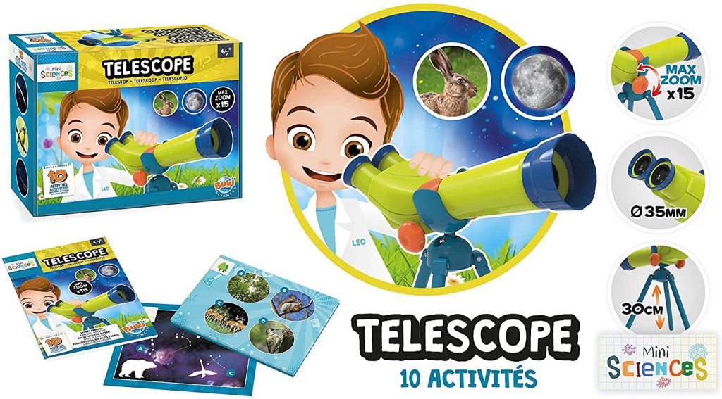 Mini Sciences Télescope Buki Allobebe Maroc