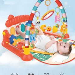 Tapis Piano d'éveil musical Lumineux 3en1 - Huanger