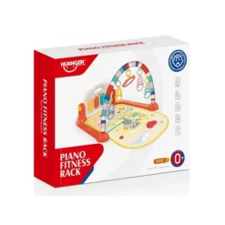 Tapis Piano d'éveil Hibou orange - Huanger