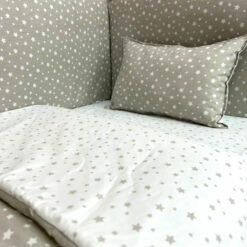 Set Tour de lit 5 pièces 100% cotton - CozyMum