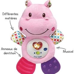 Peluche interactive Croc'hippo rose - Vtech-21270