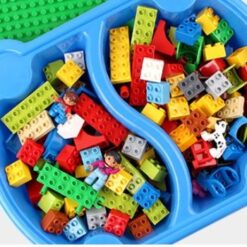 Coffret Jeu didactique avec blocs de construction 133pcs-21224