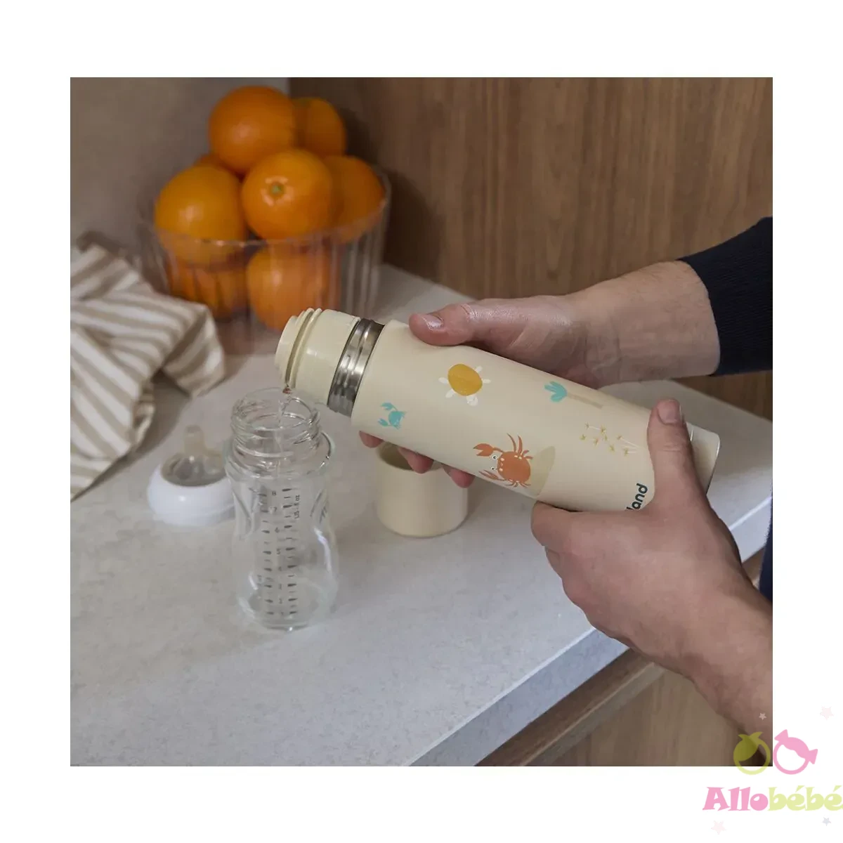 thermos lait bébé eau miniland