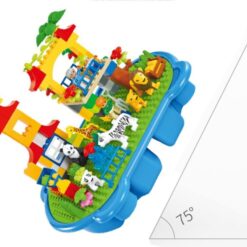 Coffret Jeu didactique avec blocs de construction 133pcs-21225