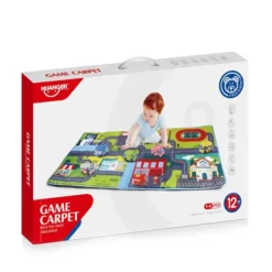 Tapis circuit + Voiturette en Tissu Game Carpet - Huanger