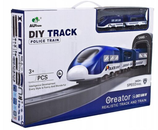 train de police