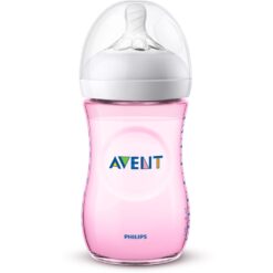 Biberon Natural 1mois+ 260 ml Rose - Philips avent-21597