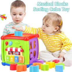 Cube multi activités fancy - Huanger -21432