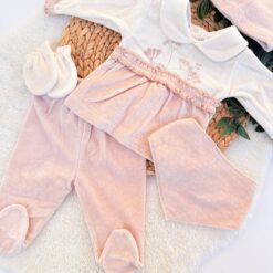 Pack de Naissance Hiver 5 Pièces : Velours Doux Certifié