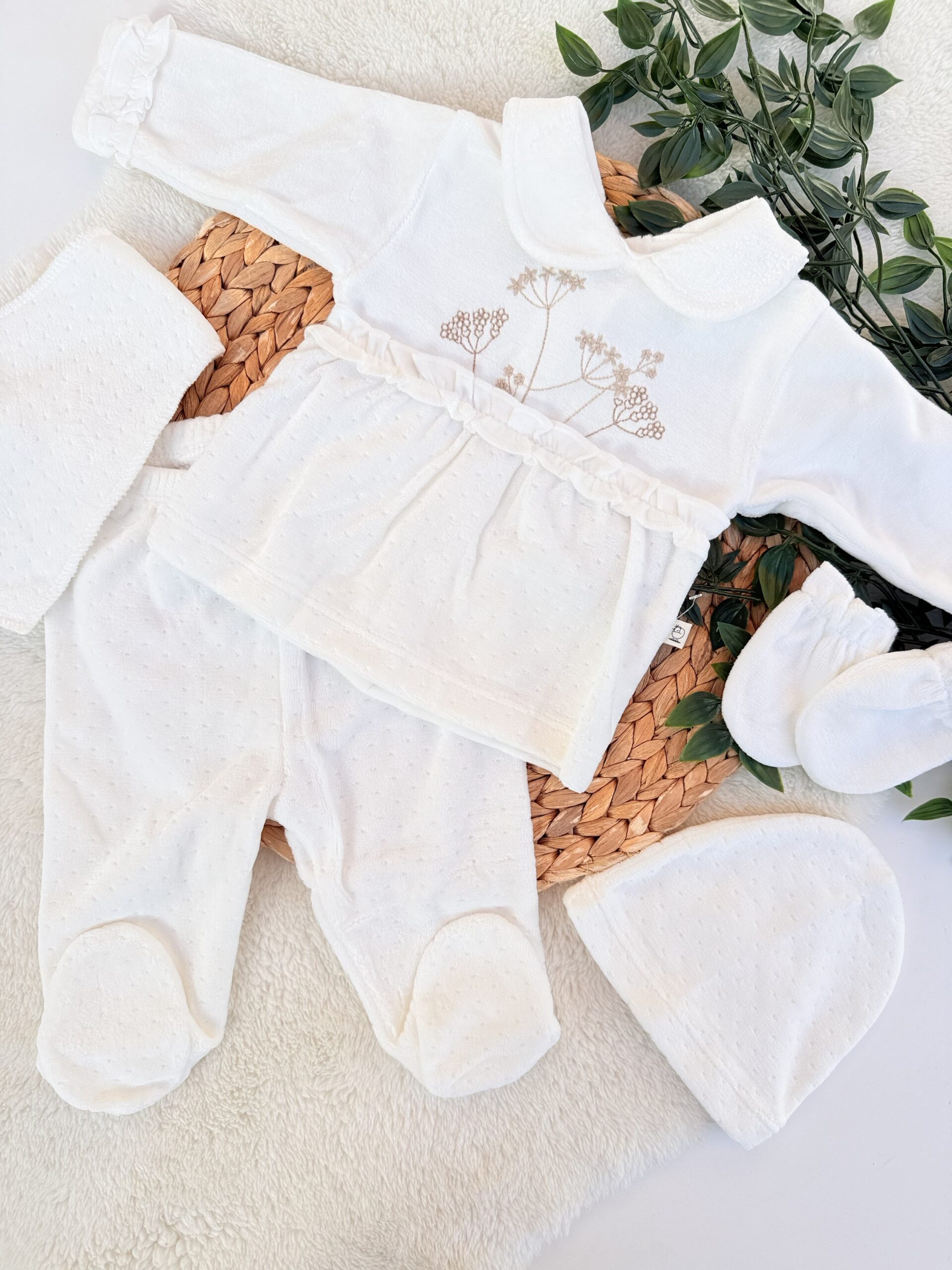 Pack de Naissance Hiver 5 Pièces : Velours Doux Certifié